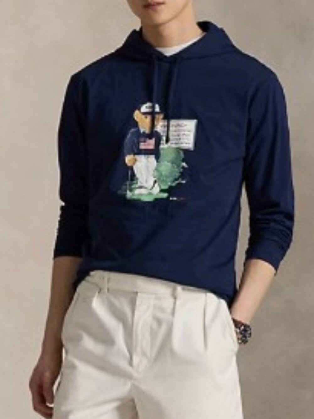 U.S. Ryder Cup Polo Bear Hooded Tee - Picture 2 of 4